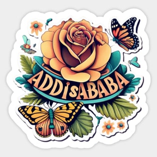 Addis Ababa Fashion Sticker